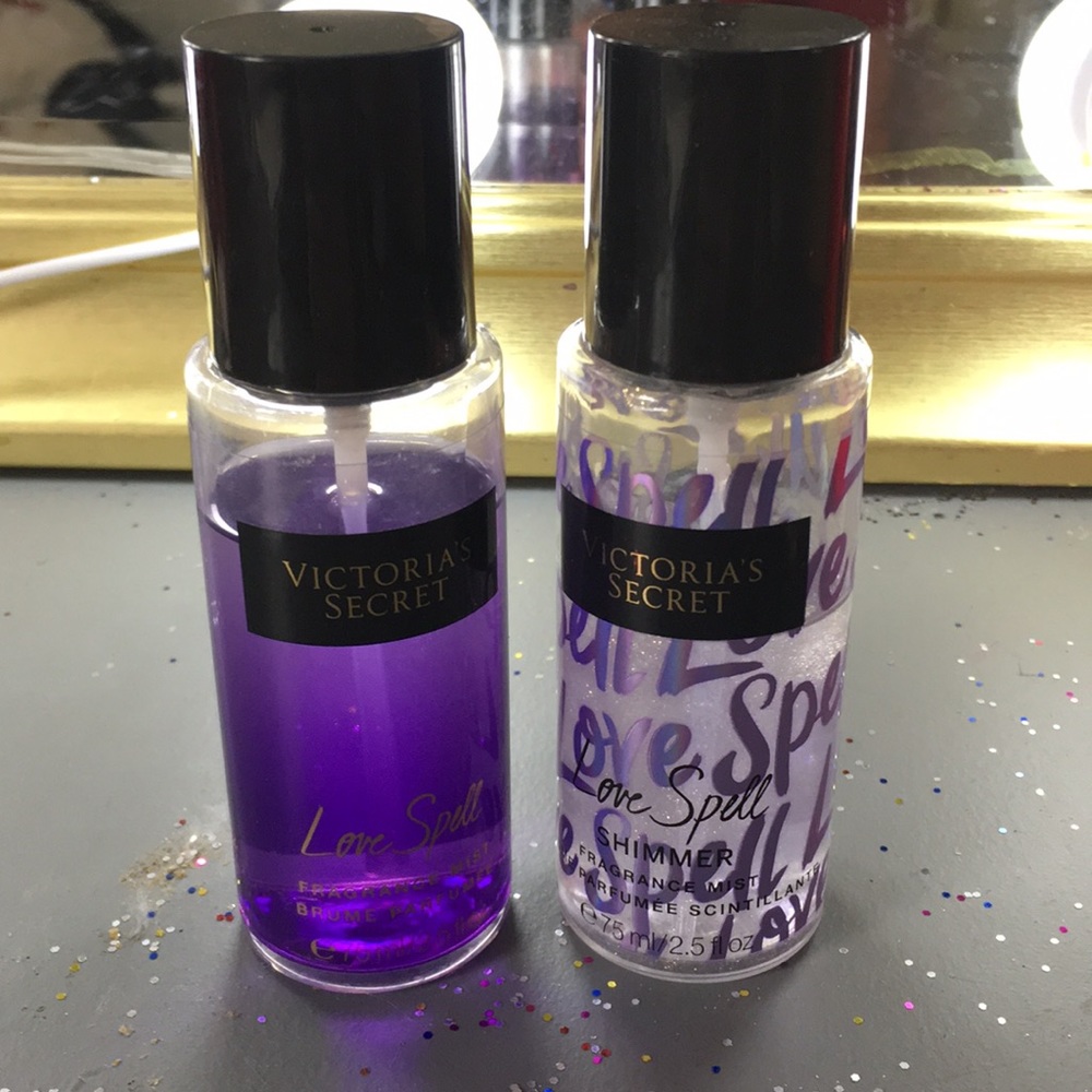 Victoria’s Secret love spell one in shimmer